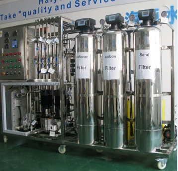 Dialysis reverse osmosis water treatment systems
